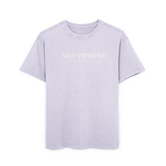 Allure Prestige Acid-Wash Oversized T-Shirt | SilverMuse