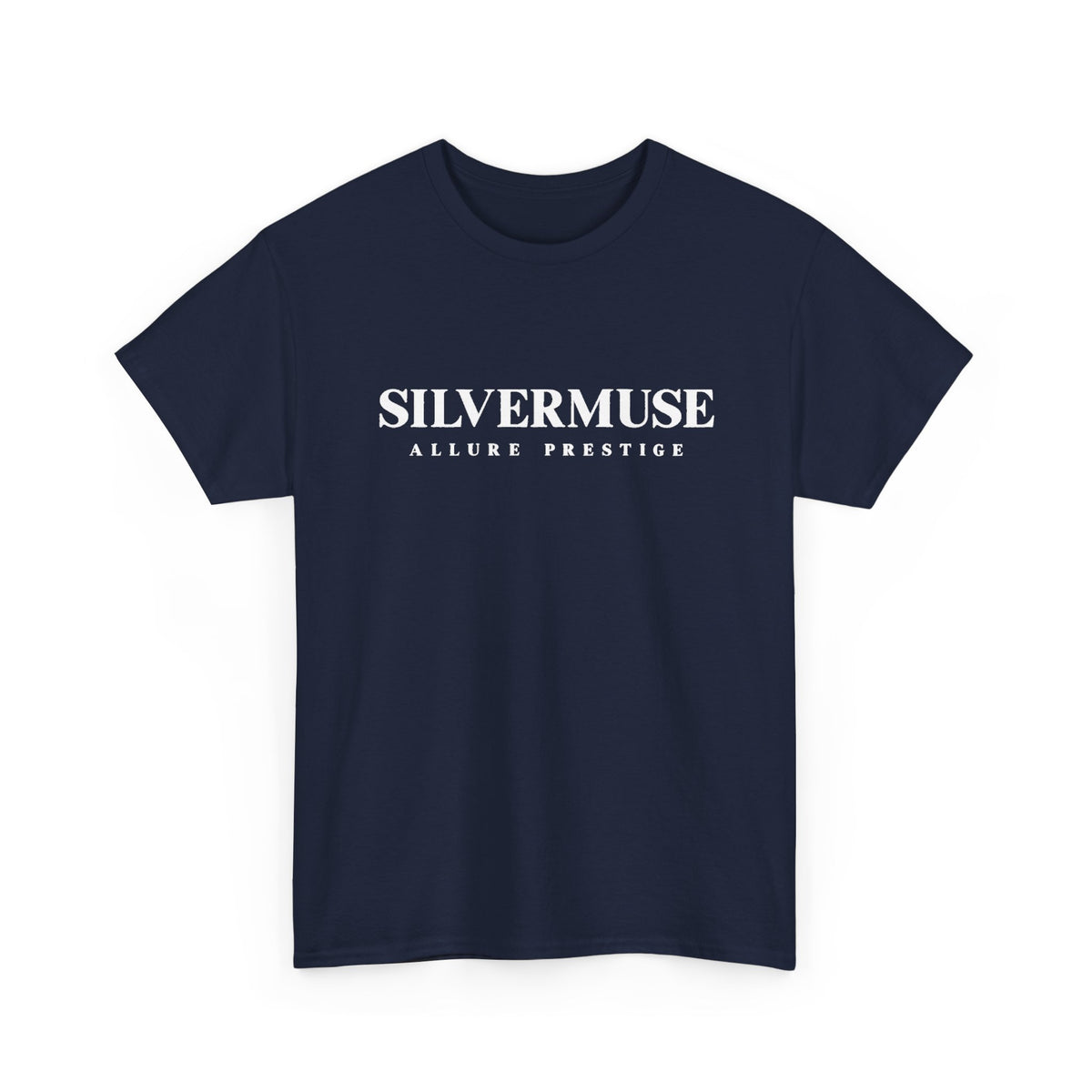 Silvermuse Logo Tee — 'SILVERMUSE Allure Prestige' Graphic T-Shirt