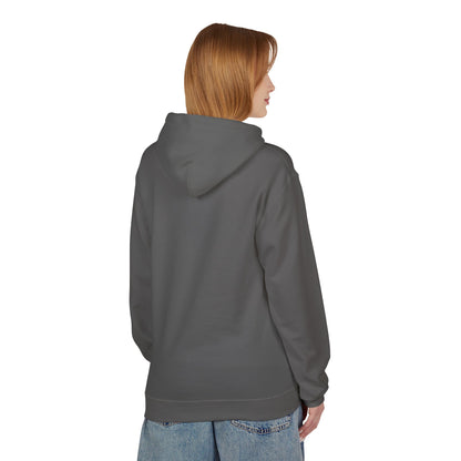 S.E.A.M. Silver Sphere Logo Hoodie — Modern Sci‑Fi Graphic Pullover
