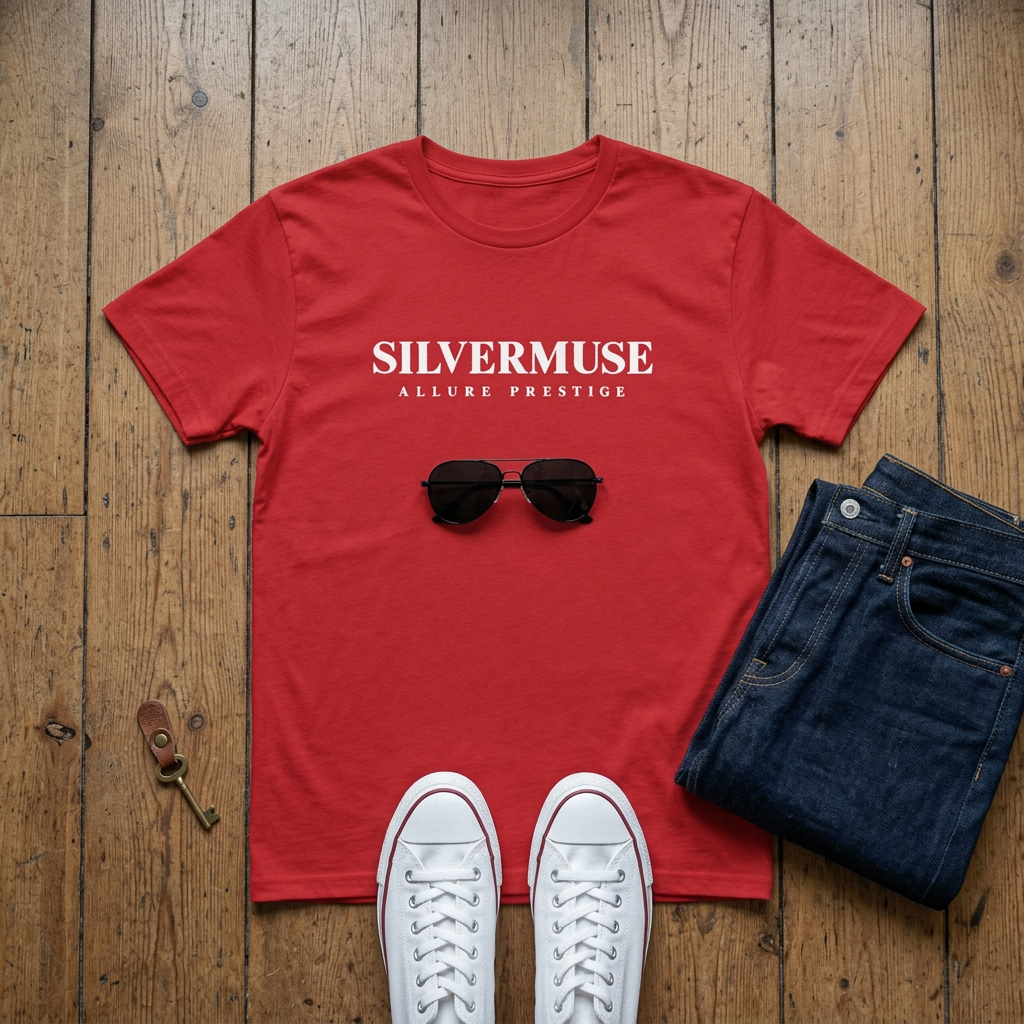 Allure Prestige Classic Logo T-Shirt | SilverMuse