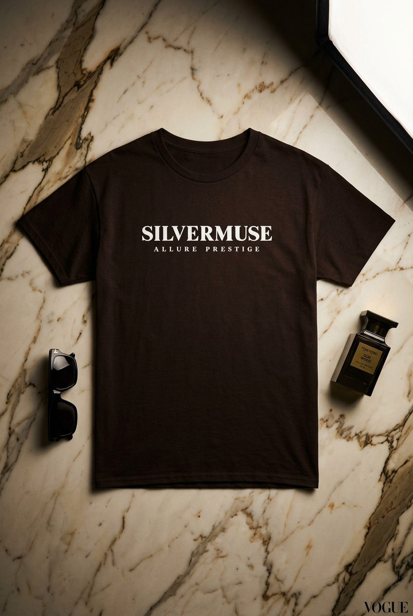 Allure Prestige Classic Logo T-Shirt | SilverMuse