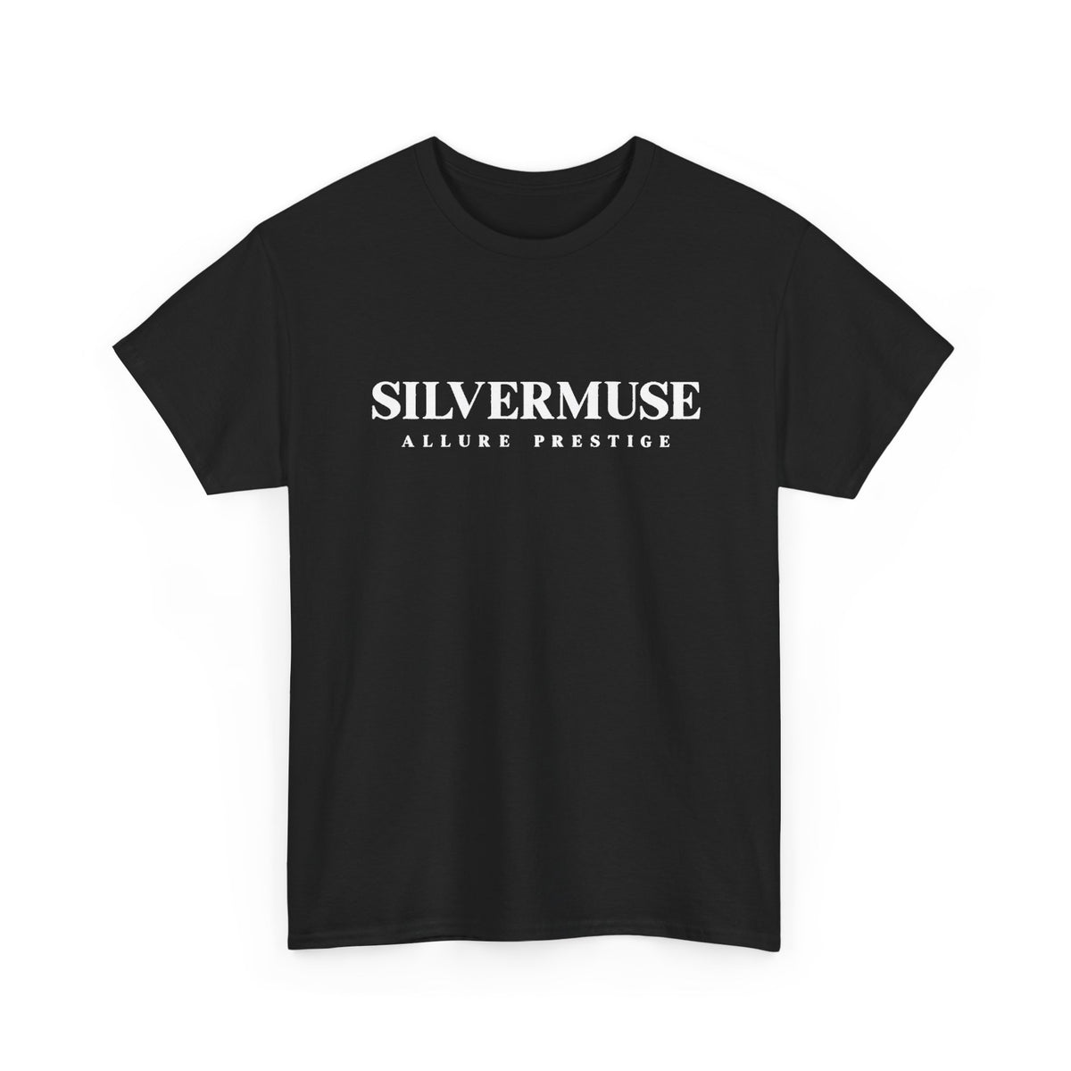 Silvermuse Logo Tee — 'SILVERMUSE Allure Prestige' Graphic T-Shirt