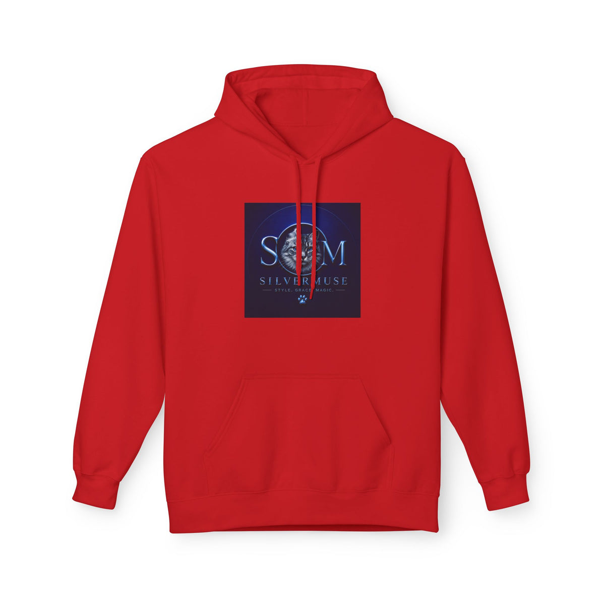 S.E.A.M. Silver Sphere Logo Hoodie — Modern Sci‑Fi Graphic Pullover