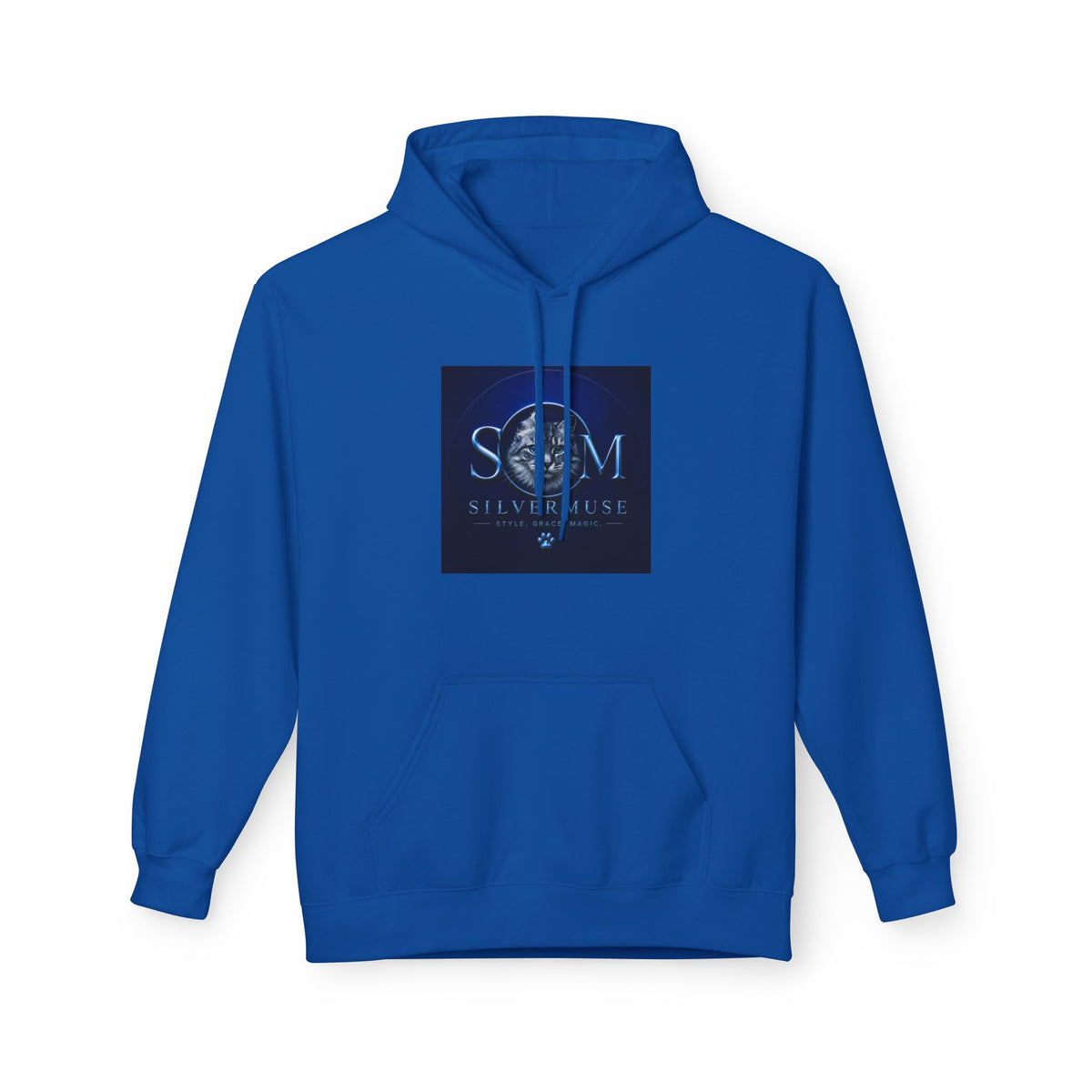 S.E.A.M. Silver Sphere Logo Hoodie — Modern Sci‑Fi Graphic Pullover