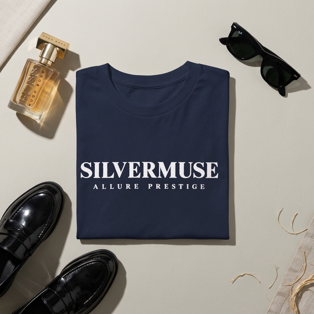 Allure Prestige Classic Logo T-Shirt | SilverMuse